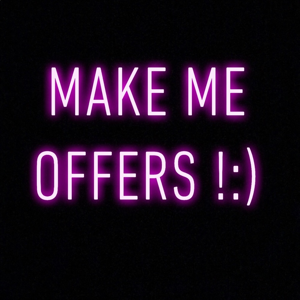LOTS OF SALES ON MY CLOSET ALSO OPEN TO OFFERS !